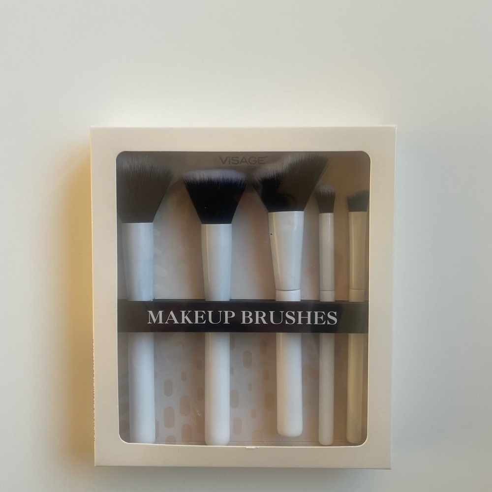 Visage Makeup Brushes Set - Black and White